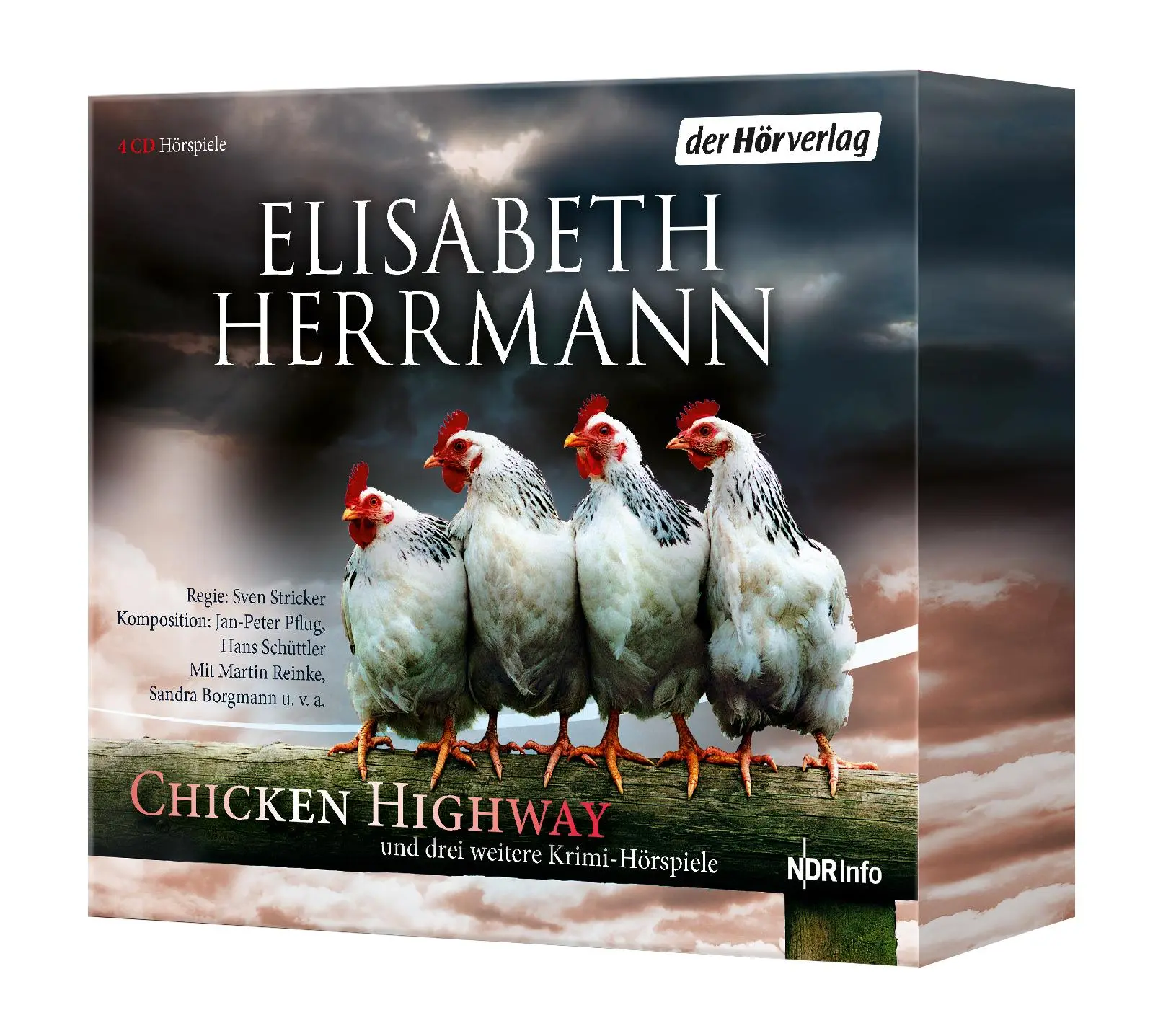 Bild: 9783844521023 | CHICKEN HIGHWAY und drei weitere Krimi-Hörspiele | Elisabeth Herrmann