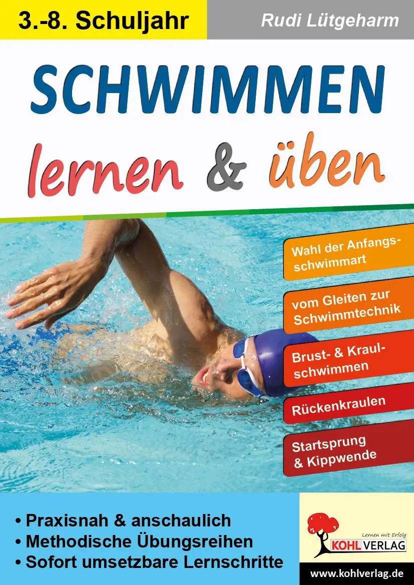 Cover: 9783985581023 | Schwimmen lernen &amp; üben | Praxisnah und anschaulich | Rudi Lütgeharm