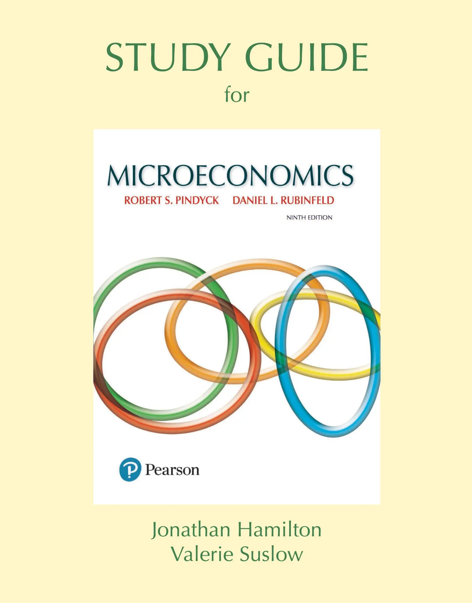 Cover: 9780134741123 | Study Guide for Microeconomics | Robert Pindyck (u. a.) | Taschenbuch
