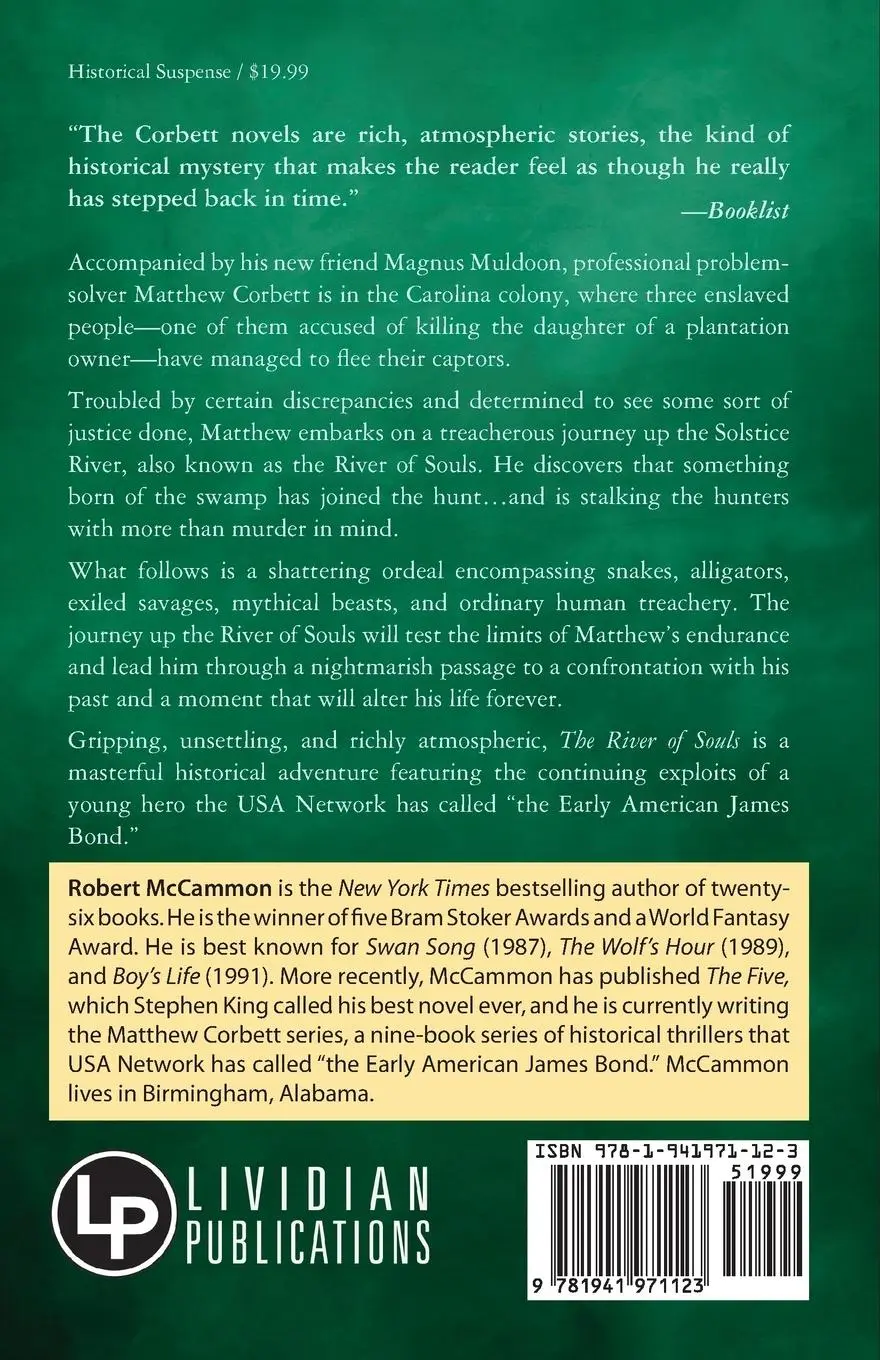 Rückseite: 9781941971123 | The River of Souls | Robert McCammon | Taschenbuch | Englisch | 2022