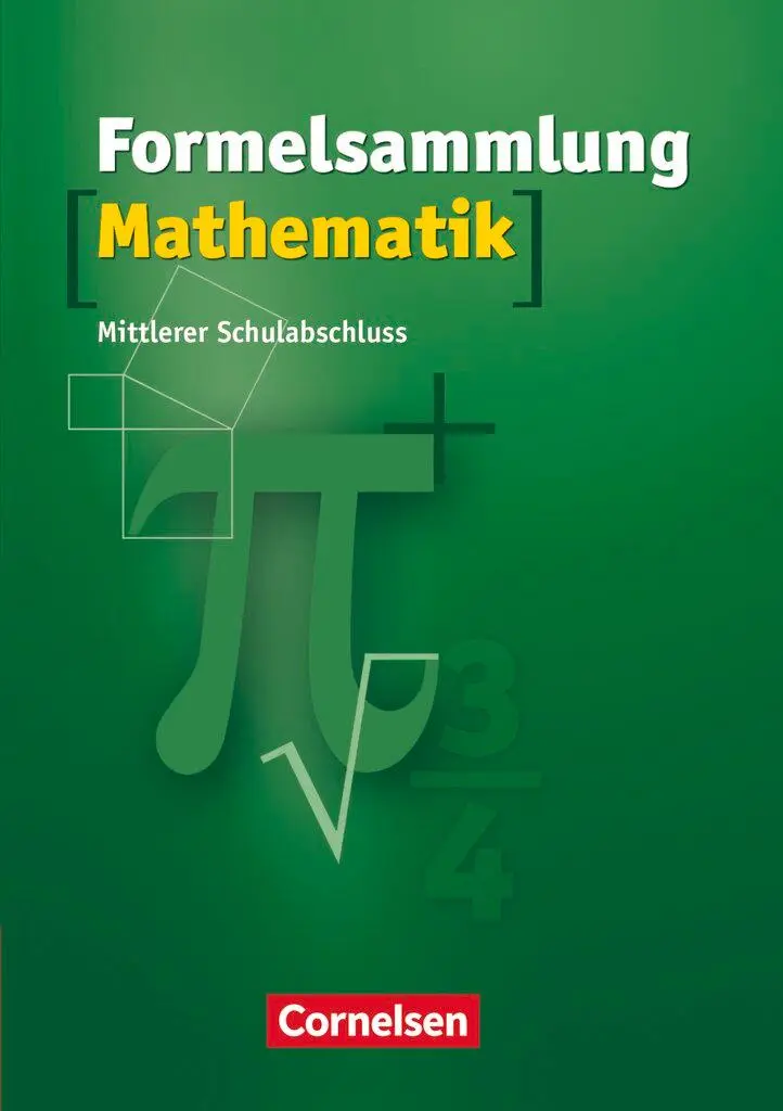 Cover: 9783060401123 | Formelsammlungen Sekundarstufe I - Mittlerer Schulabschluss... Cover: 9783060401123 | Formelsammlungen Sekundarstufe I - Mittlerer Schulabschluss...