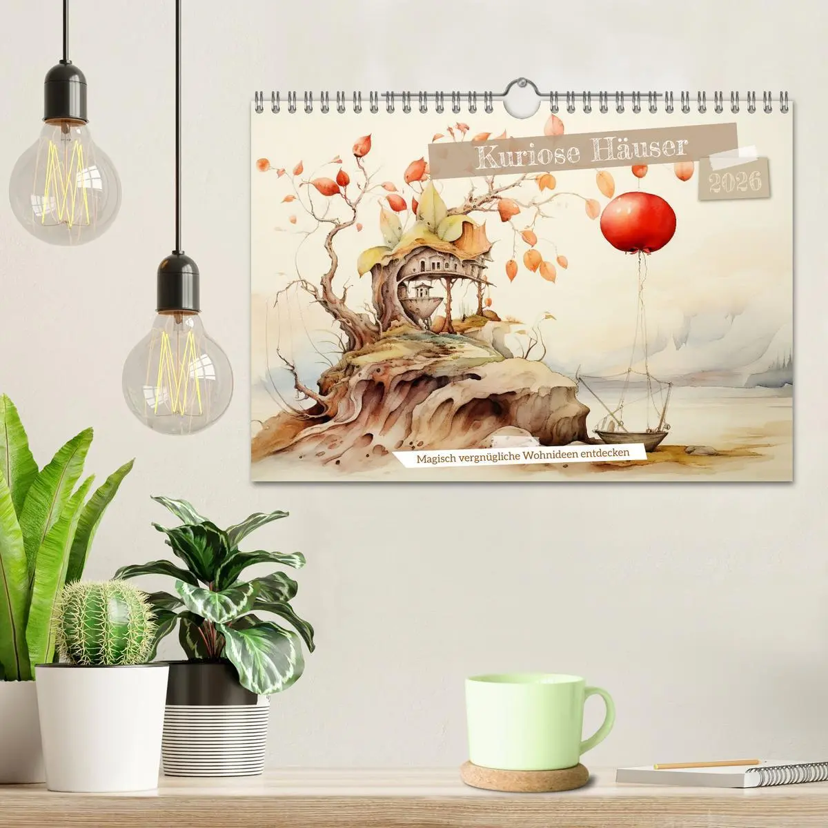 Bild: 9783457351123 | Kuriose Häuser (Wandkalender 2026 DIN A4 quer), CALVENDO...