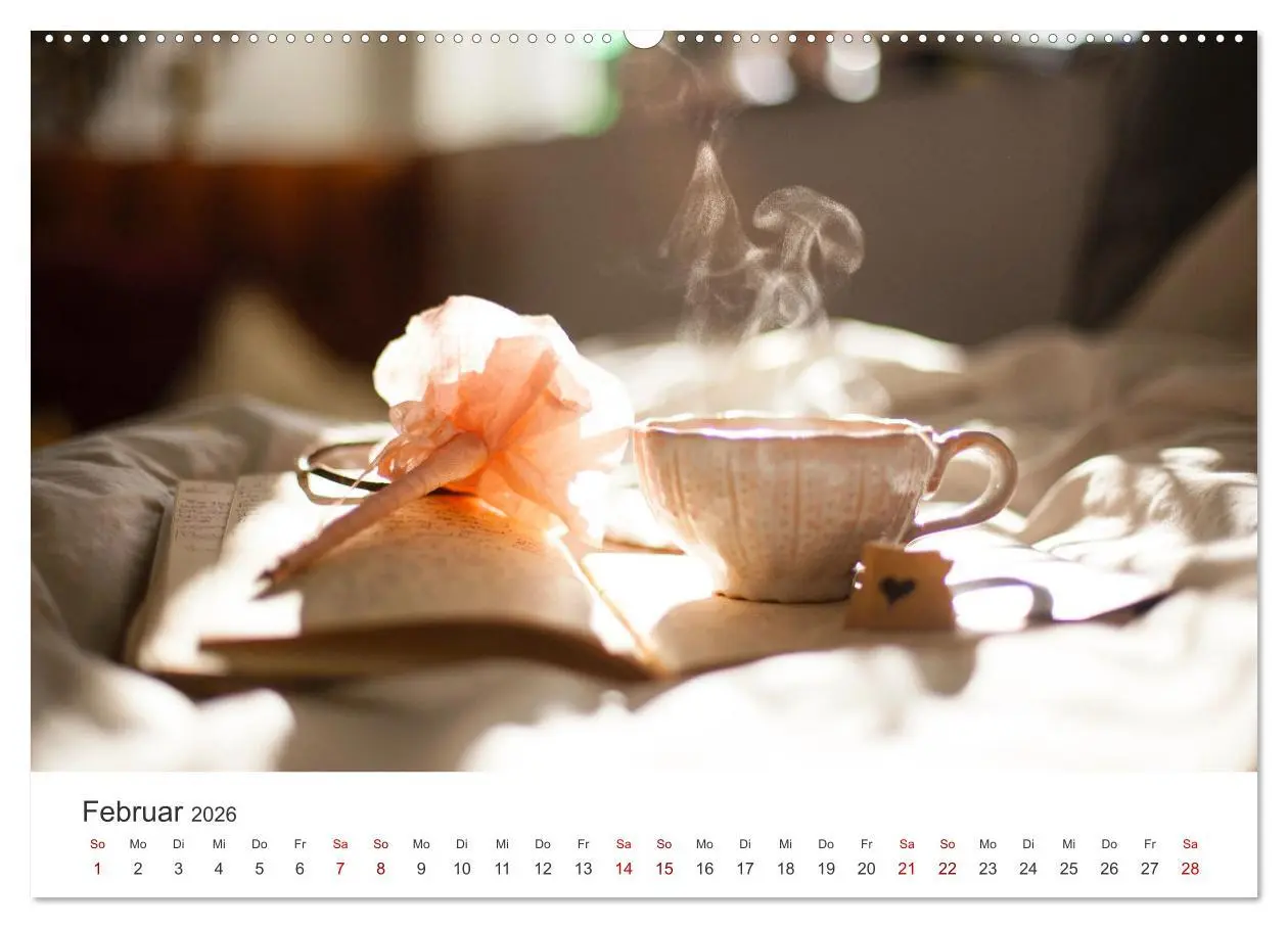 Bild: 9783457421123 | It's Tea Time (hochwertiger Premium Wandkalender 2026 DIN A2 quer),...