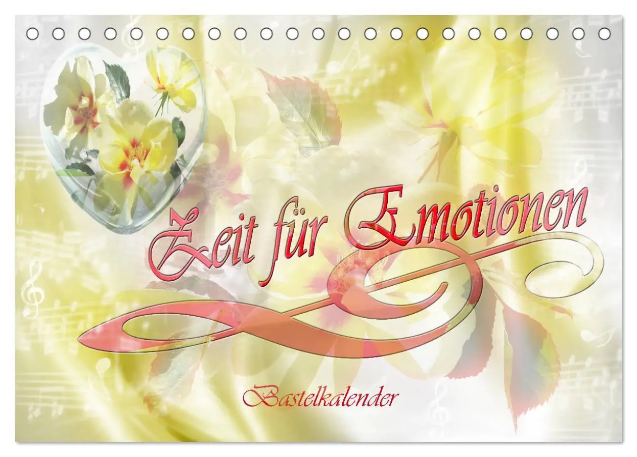 Cover: 9783457731123 | Zeit für Emotionen Bastelkalender (Tischkalender 2026 DIN A5 quer),...