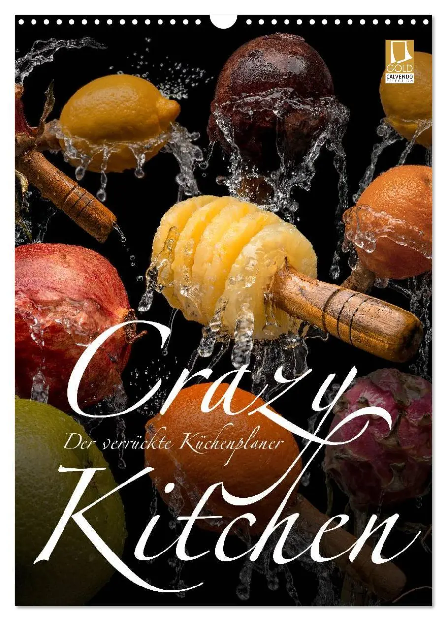 Cover: 9783516441123 | Crazy Kitchen - Der verrückte Küchenplaner (Wandkalender 2026 DIN...