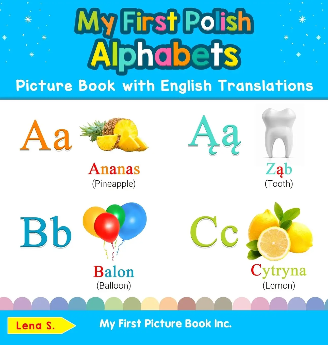 Cover: 9780369601223 | My First Polish Alphabets Picture Book with English Translations | S