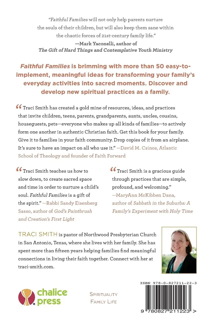 Rückseite: 9780827211223 | Faithful Families | Creating Sacred Moments at Home | Traci Smith