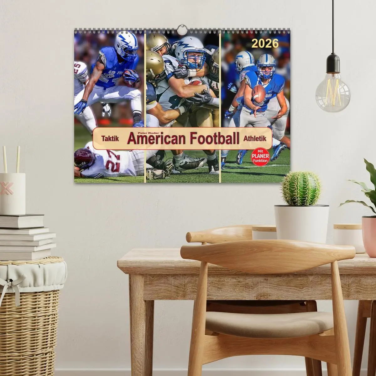 Bild: 9783457961223 | American Football - Taktik und Athletik (Wandkalender 2026 DIN A3...