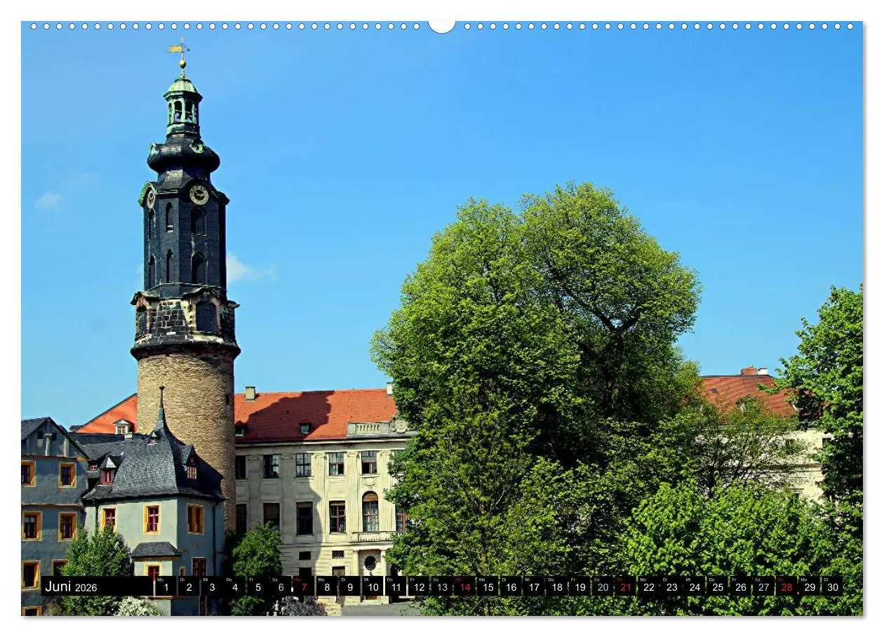 Bild: 9783516121223 | Weimar 2026 (hochwertiger Premium Wandkalender 2026 DIN A2 quer),...