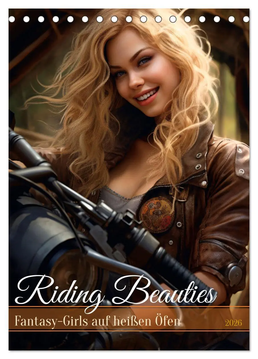 Cover: 9783516291223 | Riding Beauties (Tischkalender 2026 DIN A5 hoch), CALVENDO...