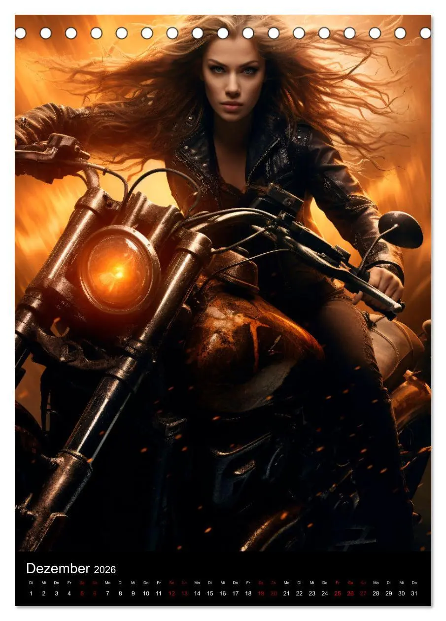 Bild: 9783516291223 | Riding Beauties (Tischkalender 2026 DIN A5 hoch), CALVENDO...