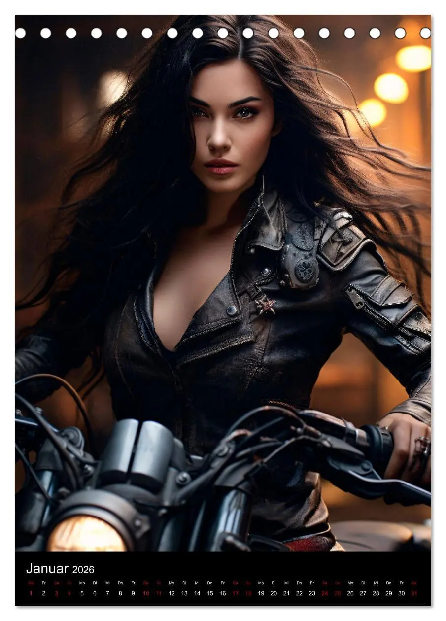 Bild: 9783516291223 | Riding Beauties (Tischkalender 2026 DIN A5 hoch), CALVENDO...