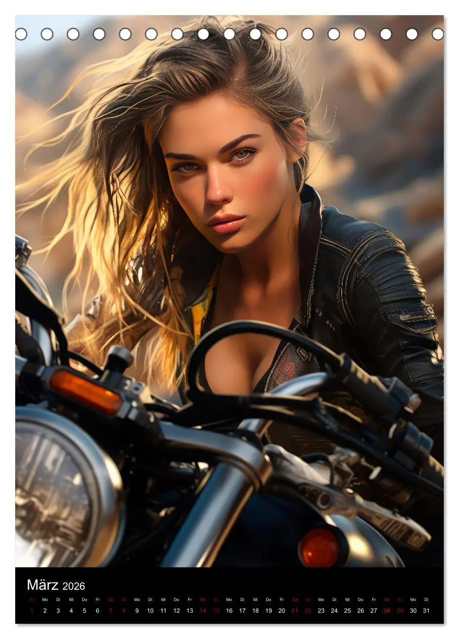 Bild: 9783516291223 | Riding Beauties (Tischkalender 2026 DIN A5 hoch), CALVENDO...
