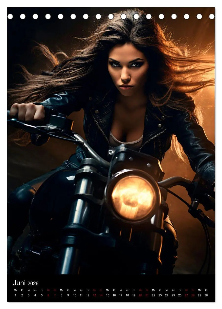 Bild: 9783516291223 | Riding Beauties (Tischkalender 2026 DIN A5 hoch), CALVENDO...