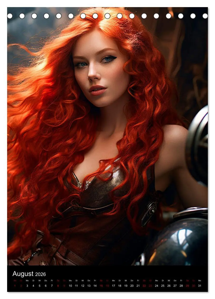 Bild: 9783516291223 | Riding Beauties (Tischkalender 2026 DIN A5 hoch), CALVENDO...