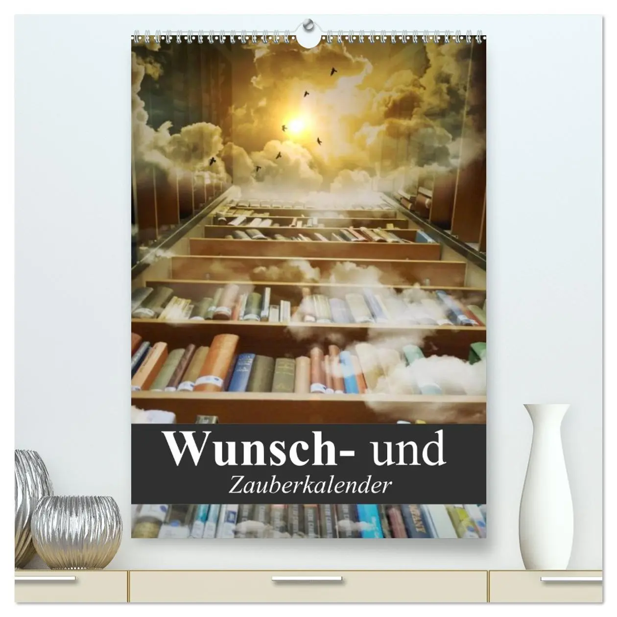 Cover: 9783516431223 | Wunsch- und Zauberkalender (hochwertiger Premium Wandkalender 2026...