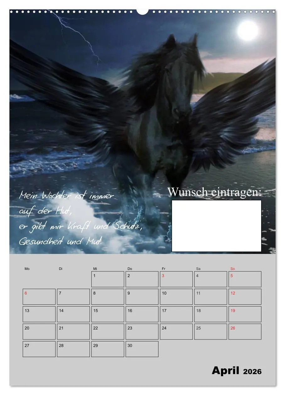 Bild: 9783516431223 | Wunsch- und Zauberkalender (hochwertiger Premium Wandkalender 2026...