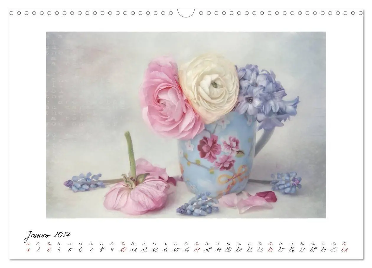 Bild: 9783569901223 | Kleine Blütenwunder (Wandkalender 2027 DIN A3 quer), CALVENDO...
