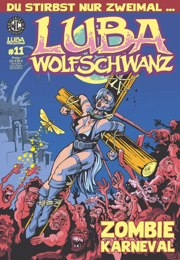 Cover: 9783869591223 | Luba Wolfschwanz 10 | Zombie Karneval | Eckart Breitschuh (u. a.)