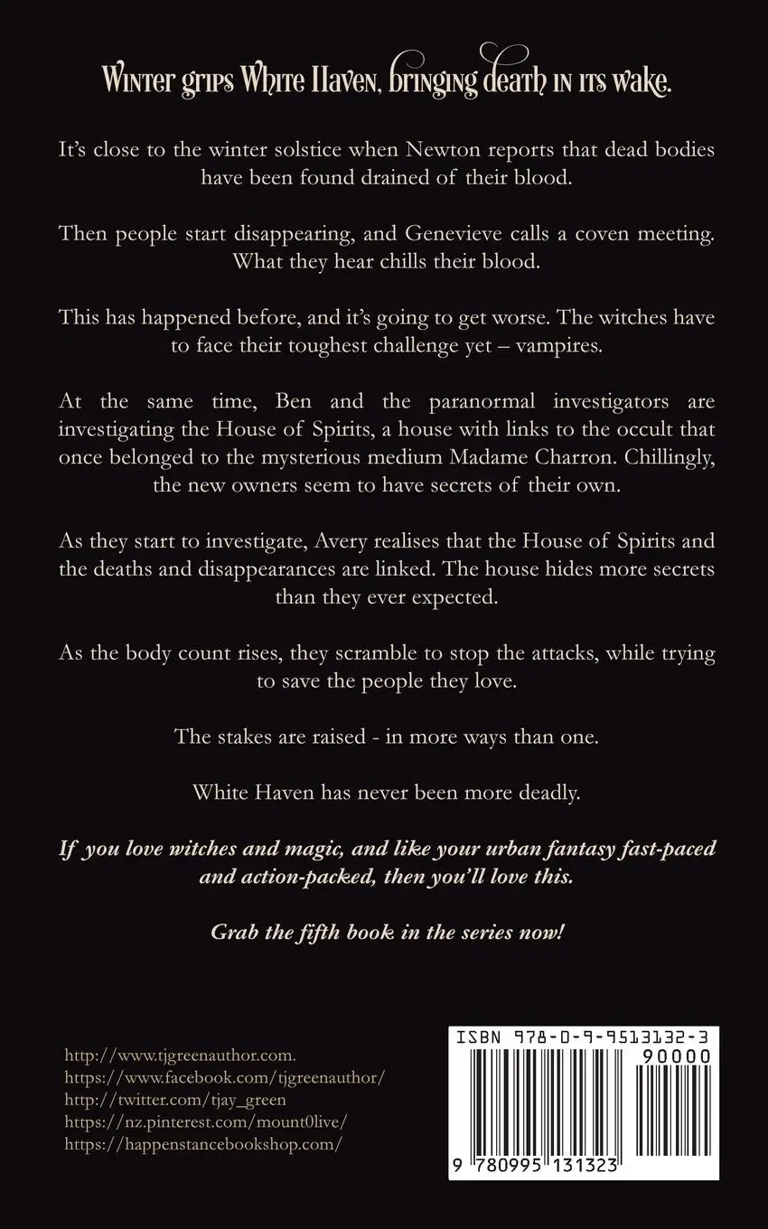 Rückseite: 9780995131323 | Undying Magic | Paranormal Witch Mysteries | T J Green | Taschenbuch