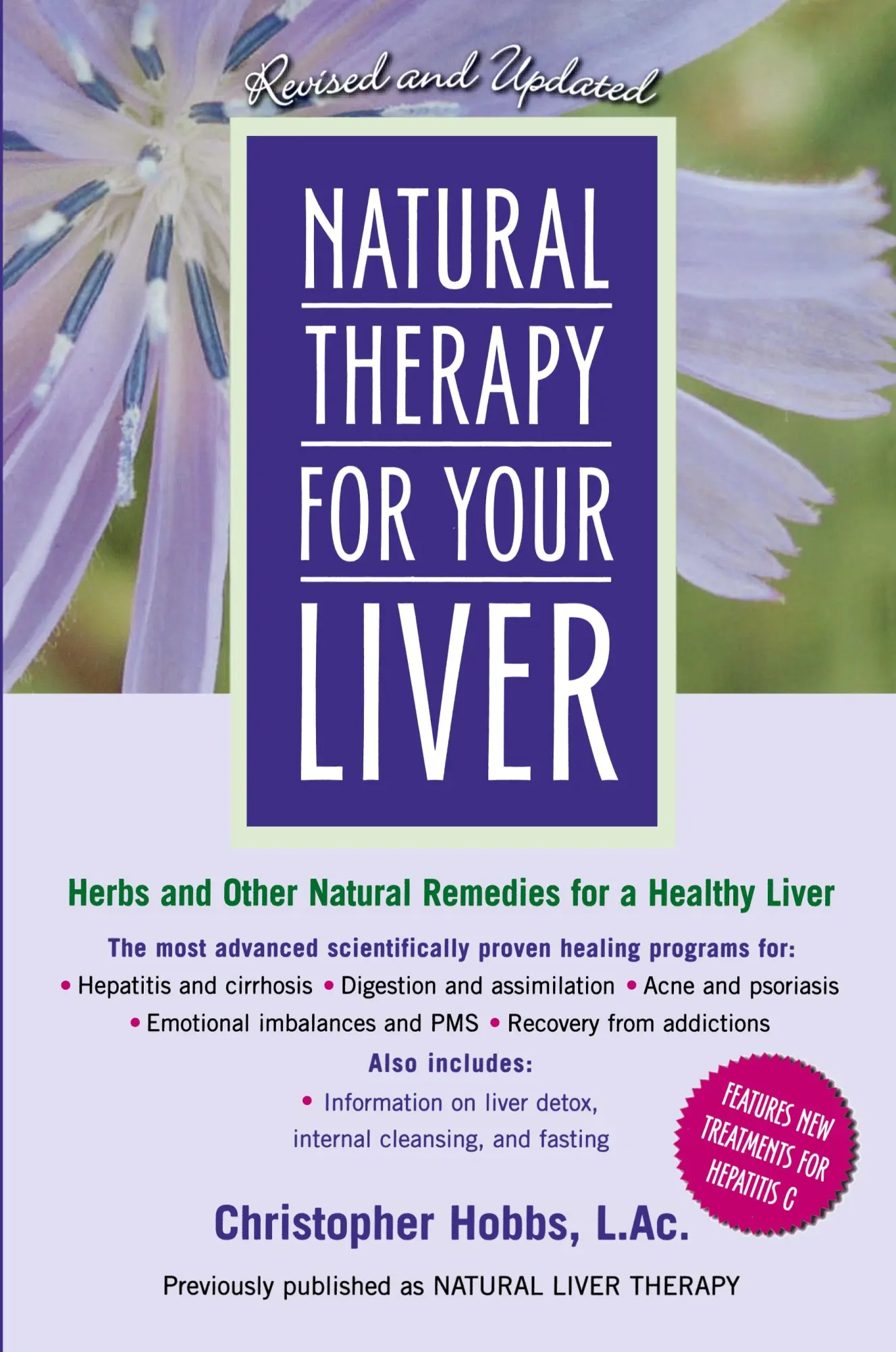 Cover: 9781583331323 | Natural Therapy for Your Liver | Christopher Hobbs | Taschenbuch