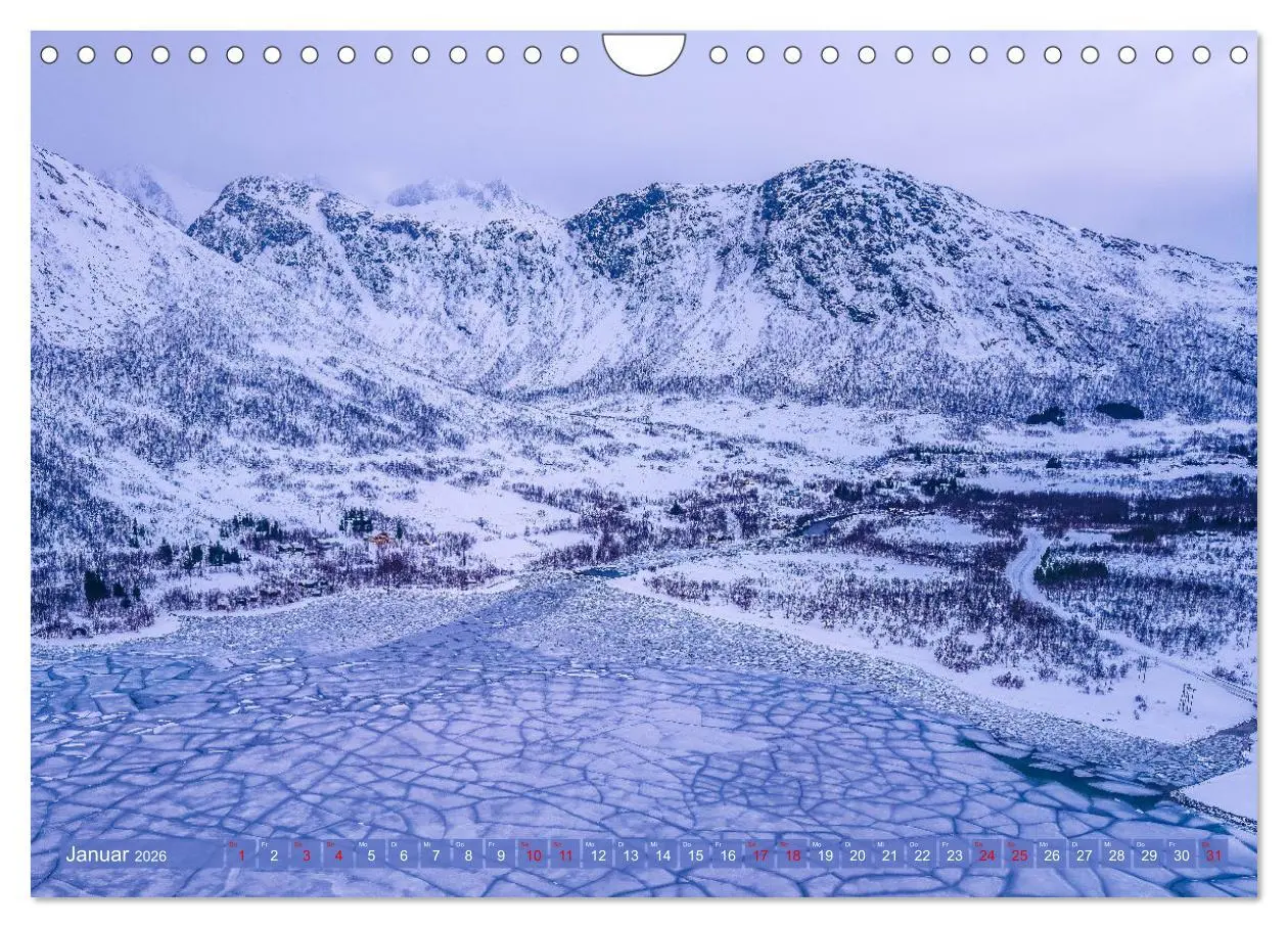 Bild: 9783457261323 | Tromsø in der Polarnacht (Wandkalender 2026 DIN A4 quer), CALVENDO...