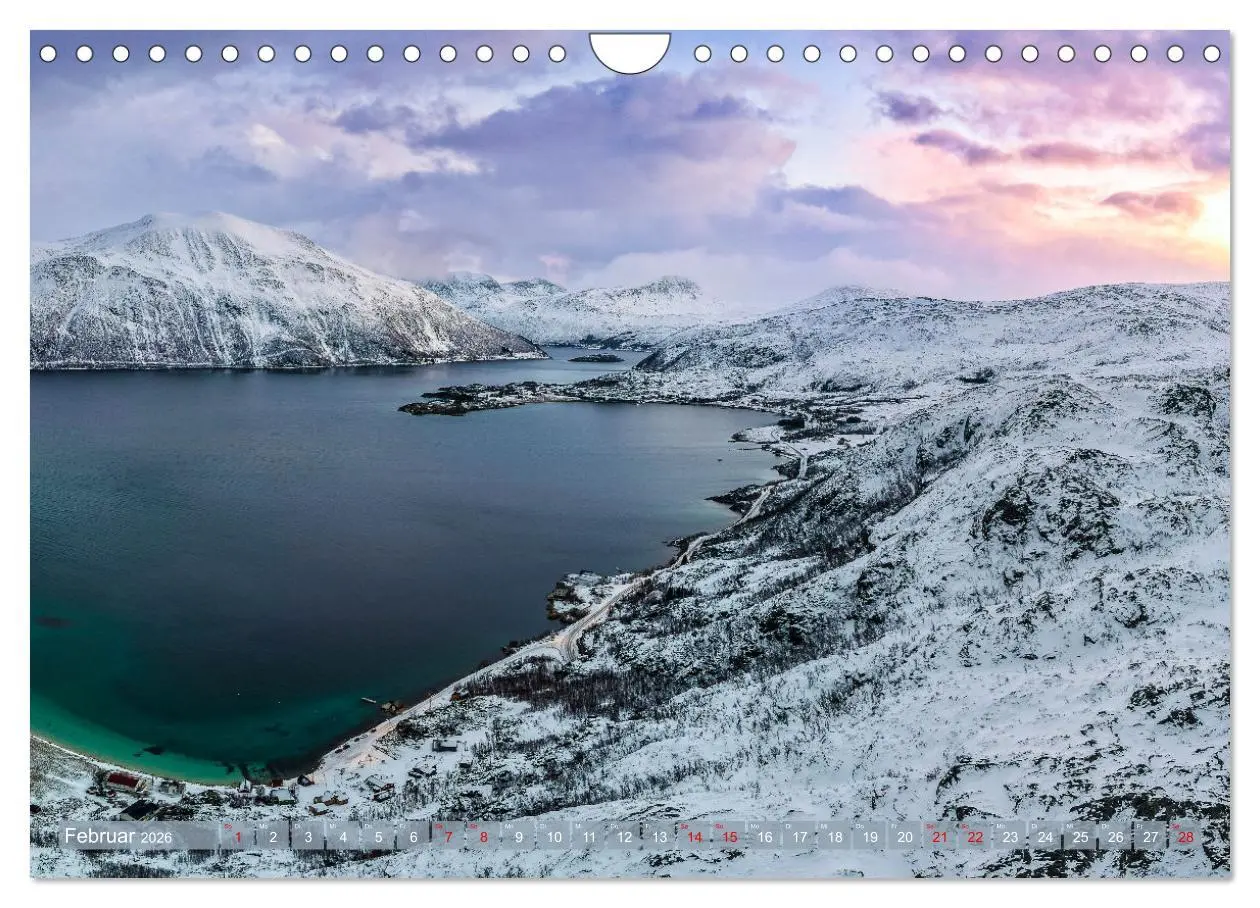 Bild: 9783457261323 | Tromsø in der Polarnacht (Wandkalender 2026 DIN A4 quer), CALVENDO...