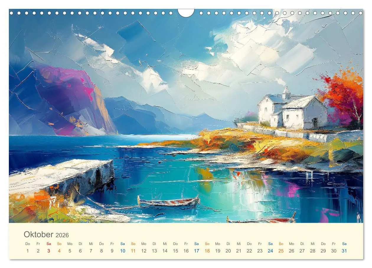 Bild: 9783457401323 | Impressionistische Naturlandschaften (Wandkalender 2026 DIN A3...