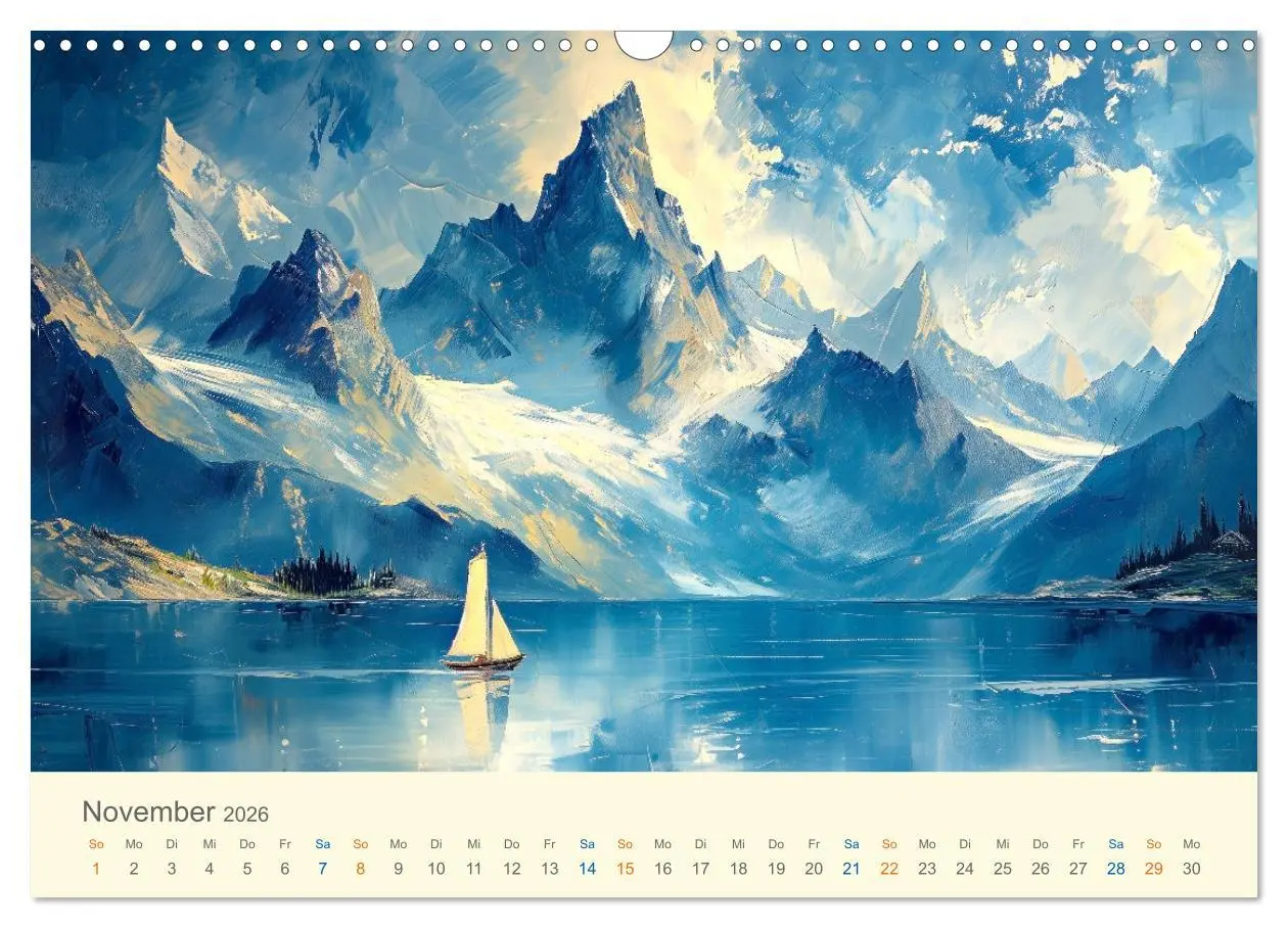 Bild: 9783457401323 | Impressionistische Naturlandschaften (Wandkalender 2026 DIN A3...