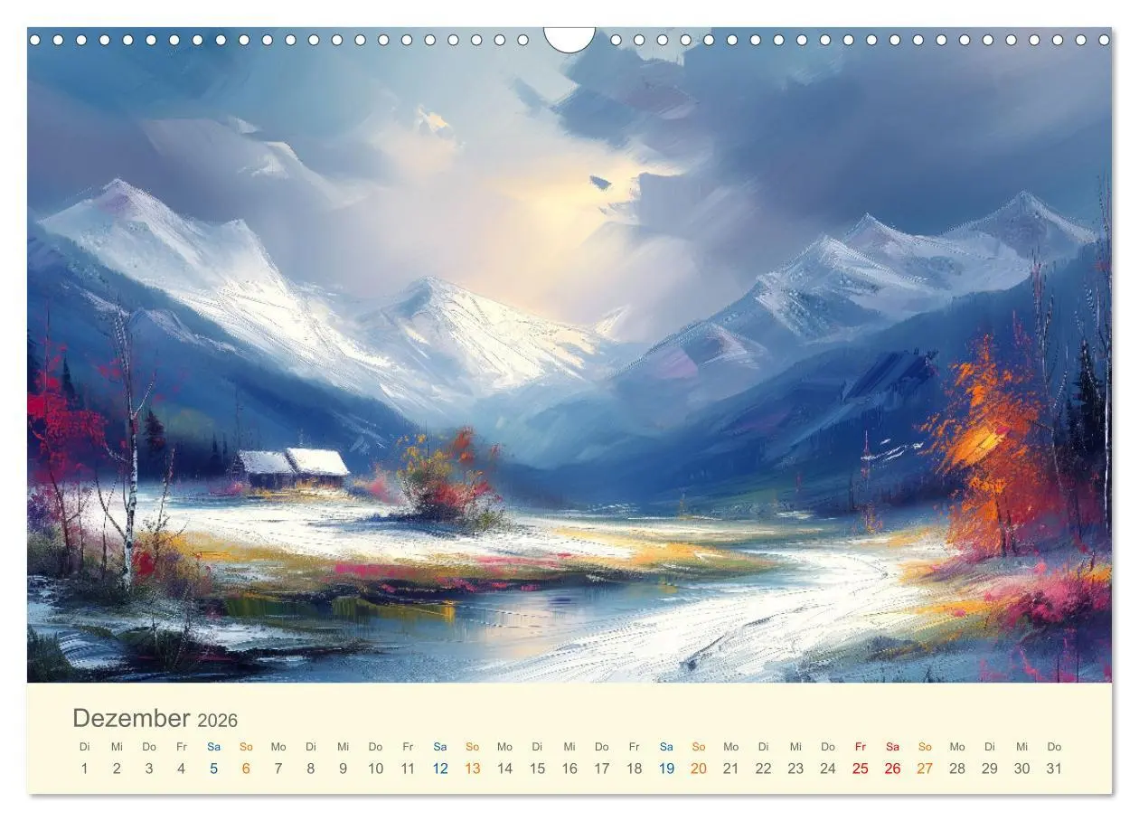 Bild: 9783457401323 | Impressionistische Naturlandschaften (Wandkalender 2026 DIN A3...