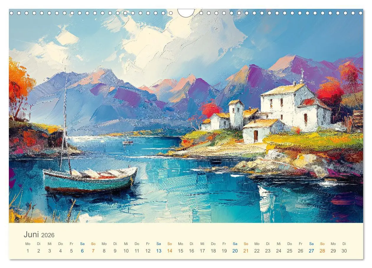 Bild: 9783457401323 | Impressionistische Naturlandschaften (Wandkalender 2026 DIN A3...