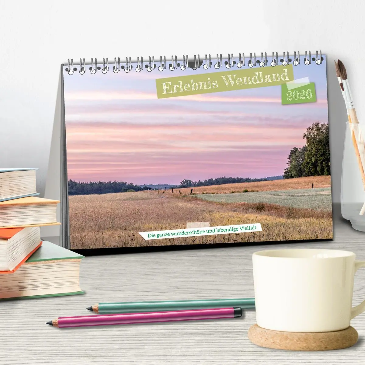 Bild: 9783457571323 | Erlebnis Wendland (Tischkalender 2026 DIN A5 quer), CALVENDO...