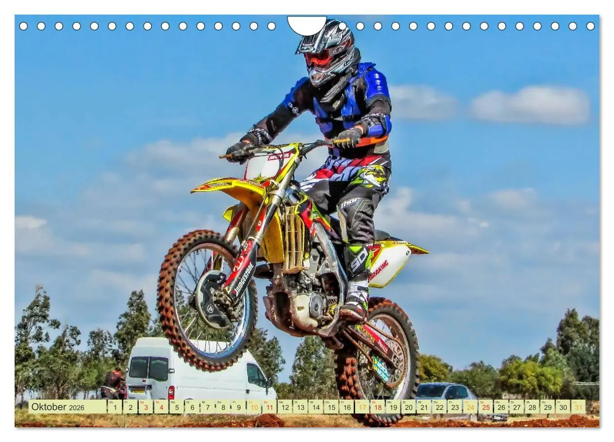 Bild: 9783457951323 | Motocross - so cool (Wandkalender 2026 DIN A4 quer), CALVENDO...