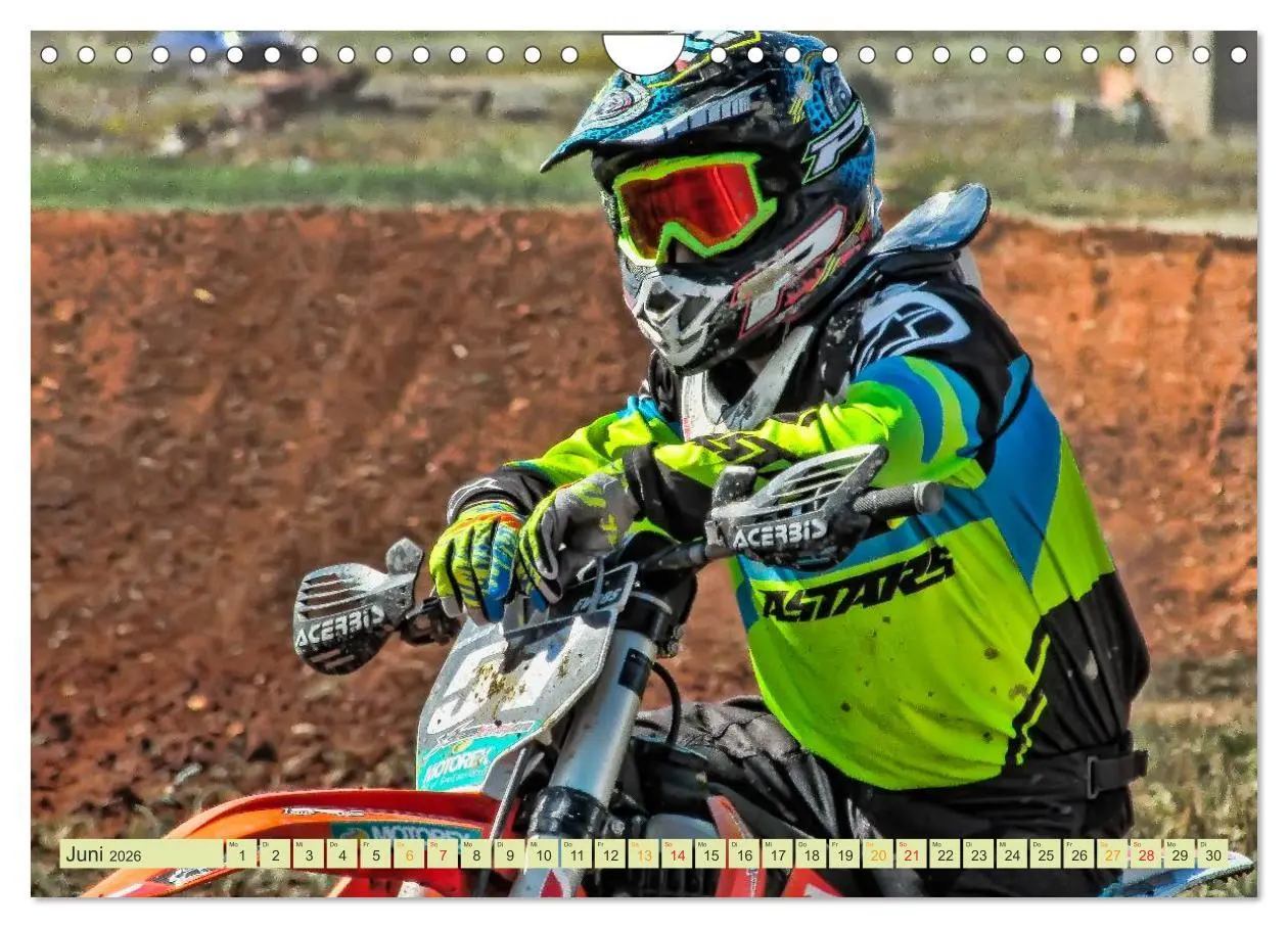 Bild: 9783457951323 | Motocross - so cool (Wandkalender 2026 DIN A4 quer), CALVENDO...