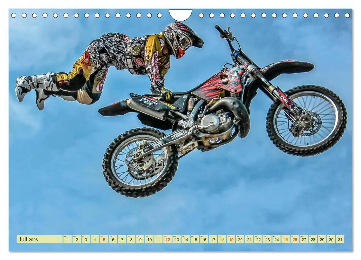 Bild: 9783457951323 | Motocross - so cool (Wandkalender 2026 DIN A4 quer), CALVENDO...