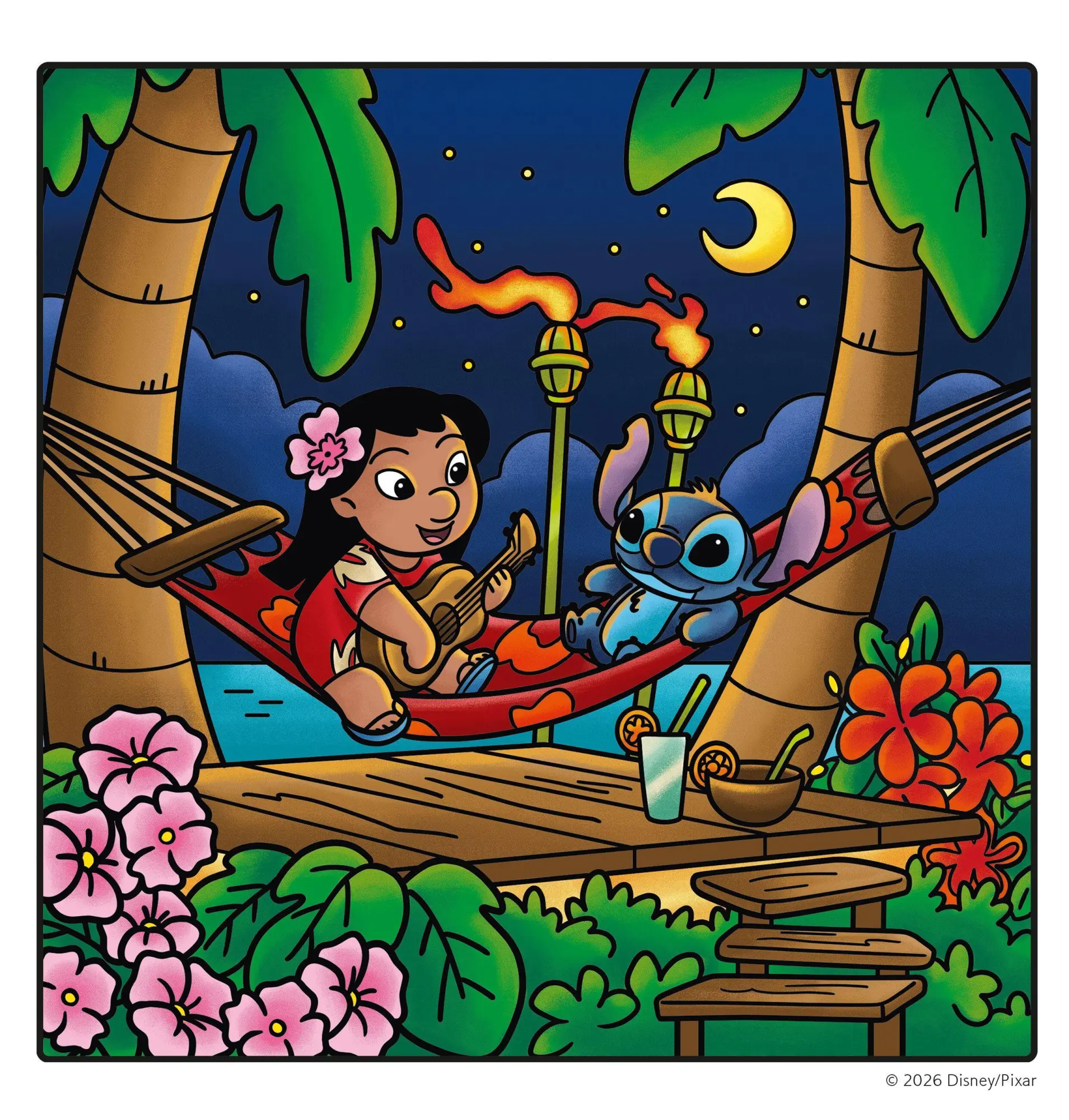 Bild: 9783473481323 | Cozy Coloring Disney - Lilo &amp; Stitch | Taschenbuch | Cozy Coloring