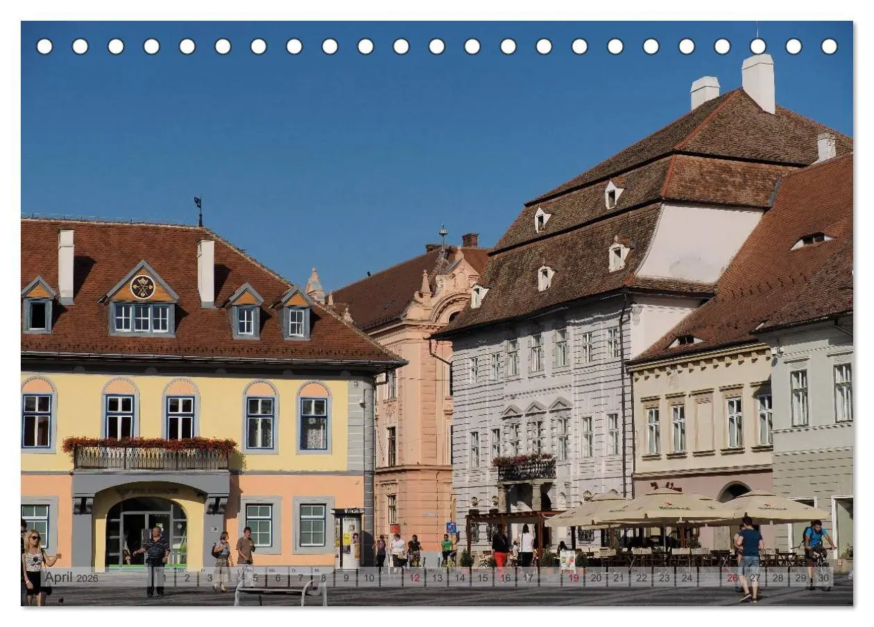 Bild: 9783516041323 | Unterwegs in und um Hermannstadt (Tischkalender 2026 DIN A5 quer),...