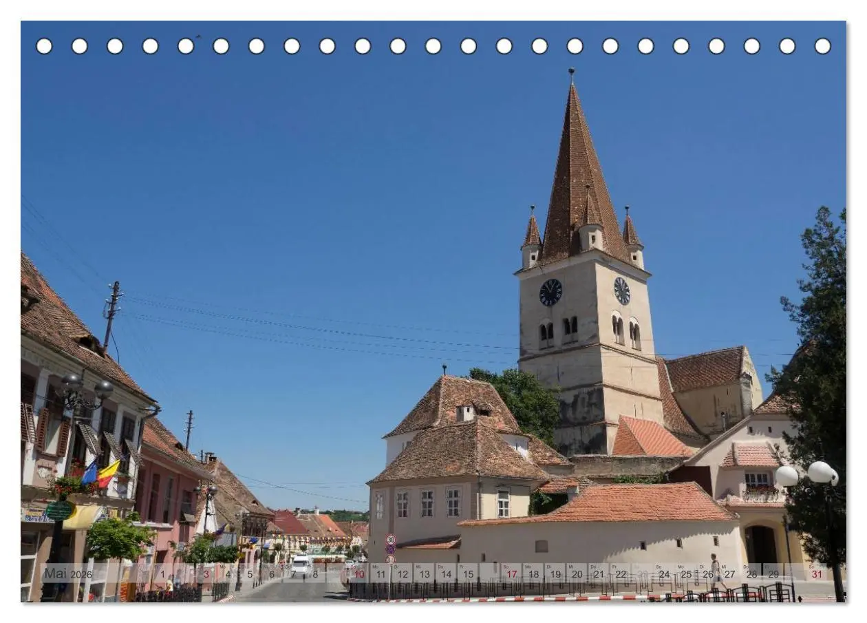 Bild: 9783516041323 | Unterwegs in und um Hermannstadt (Tischkalender 2026 DIN A5 quer),...