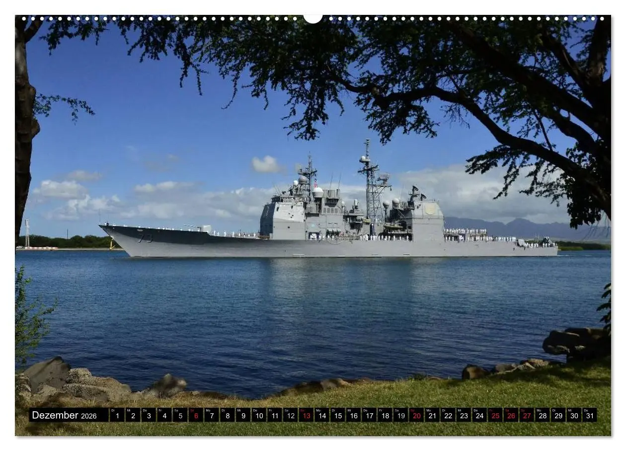 Bild: 9783516111323 | Kriegsschiffe der USA (hochwertiger Premium Wandkalender 2026 DIN...