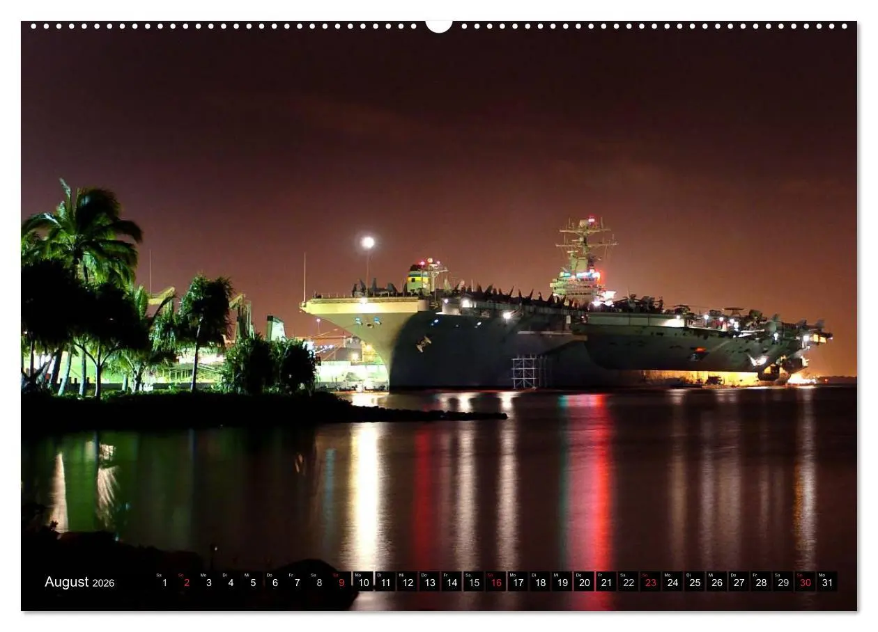 Bild: 9783516111323 | Kriegsschiffe der USA (hochwertiger Premium Wandkalender 2026 DIN...