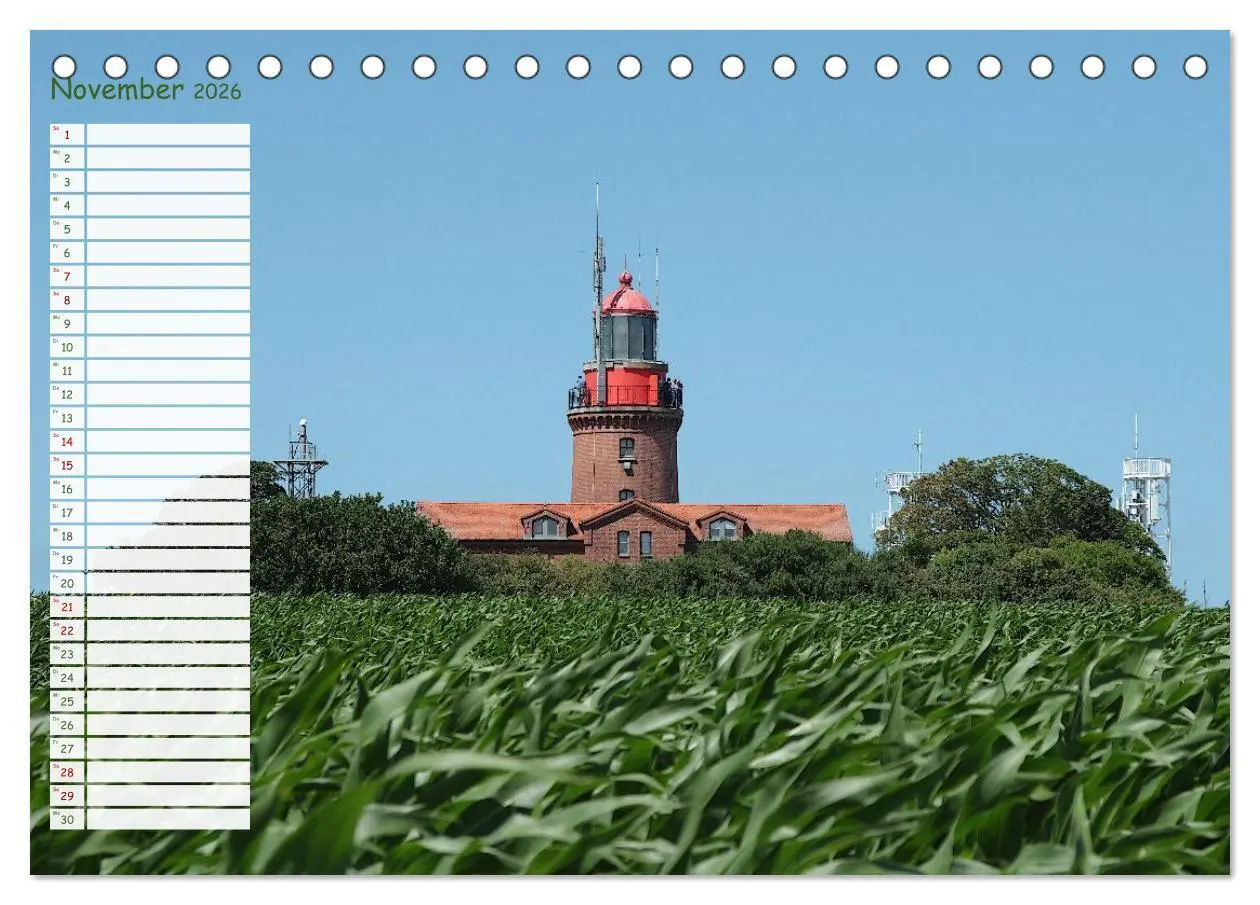 Bild: 9783516661323 | Kühlungsborn Geburtstagsplaner (Tischkalender 2026 DIN A5 quer),...