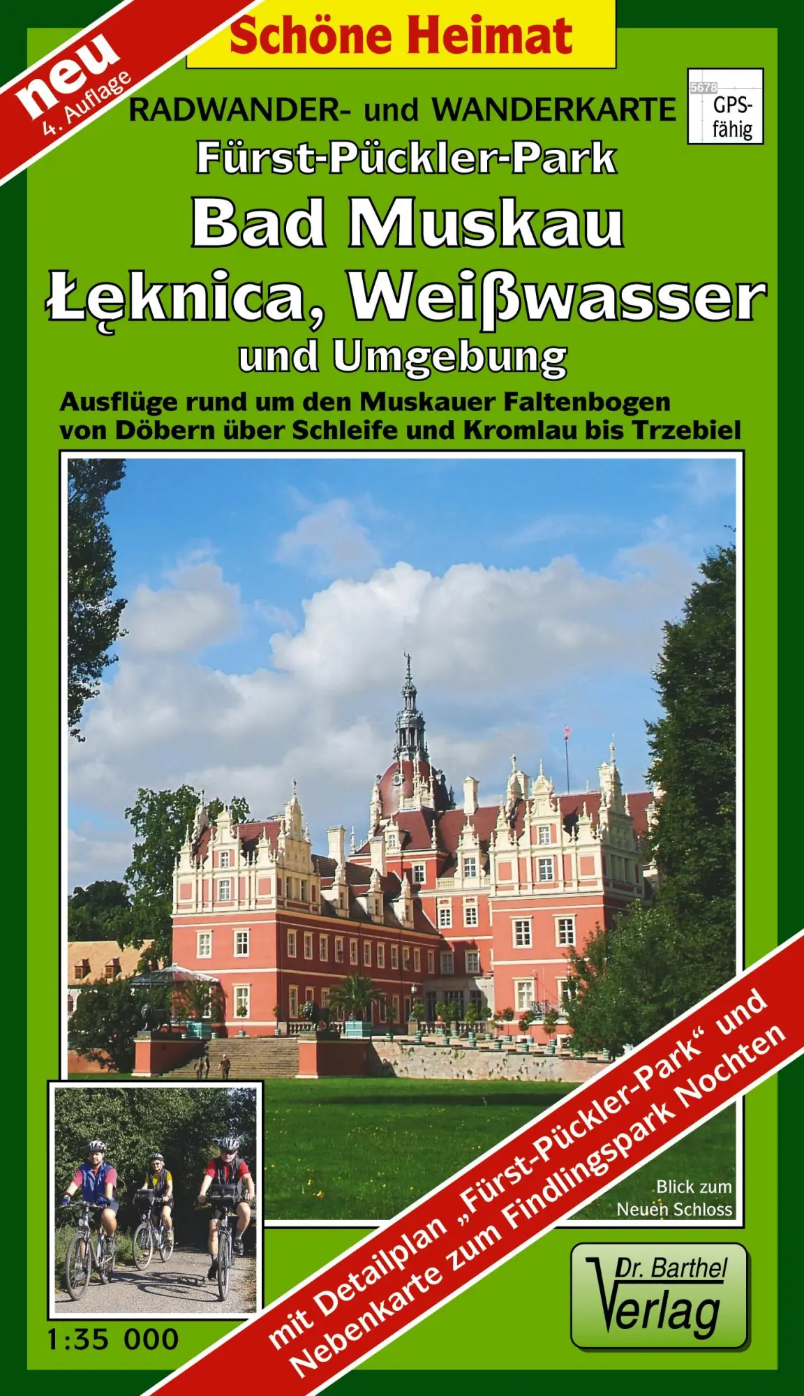 Cover: 9783895911323 | Fürst-Pückler-Park, Bad Mukau, Leknica, Weißwasser und Umgebung -...