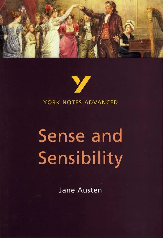 Cover: 9780582431423 | Sense and Sensibility (York Notes Advanced) English Literature...