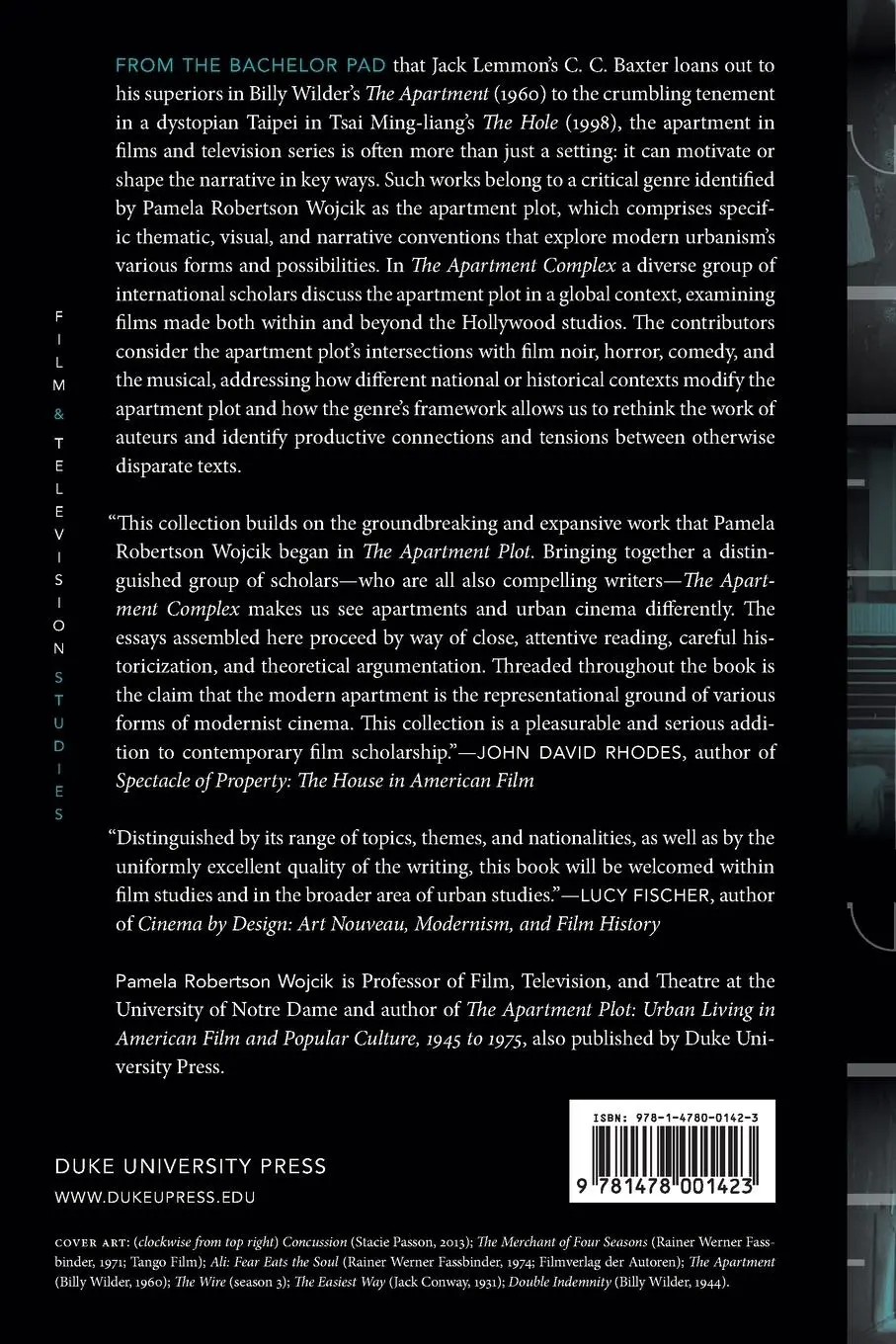 Rückseite: 9781478001423 | The Apartment Complex | Urban Living and Global Screen Cultures | Buch
