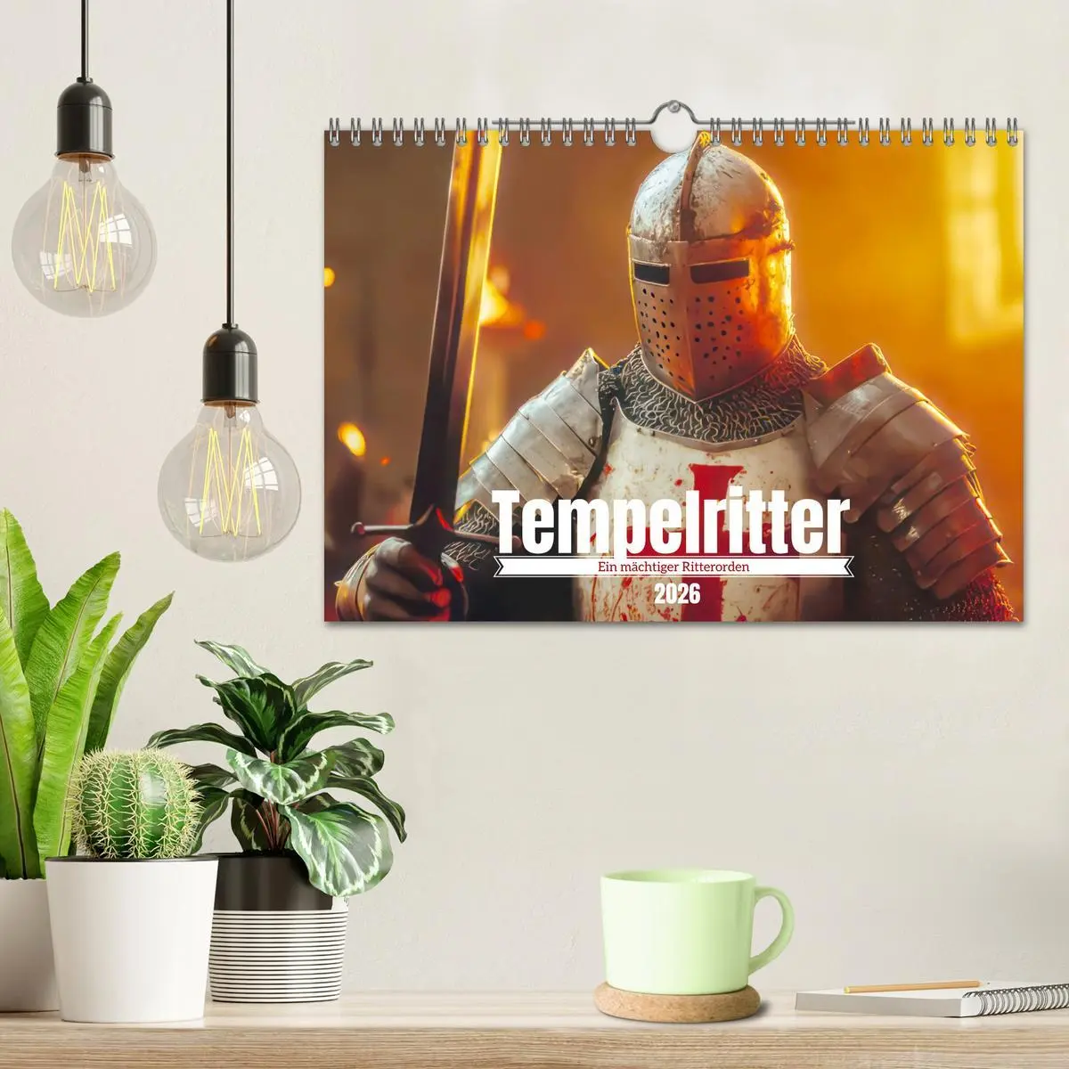 Bild: 9783457941423 | Tempelritter - Ein mächtiger Ritterorden (Wandkalender 2026 DIN A4...