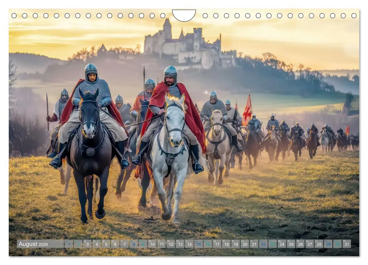 Bild: 9783457941423 | Tempelritter - Ein mächtiger Ritterorden (Wandkalender 2026 DIN A4...