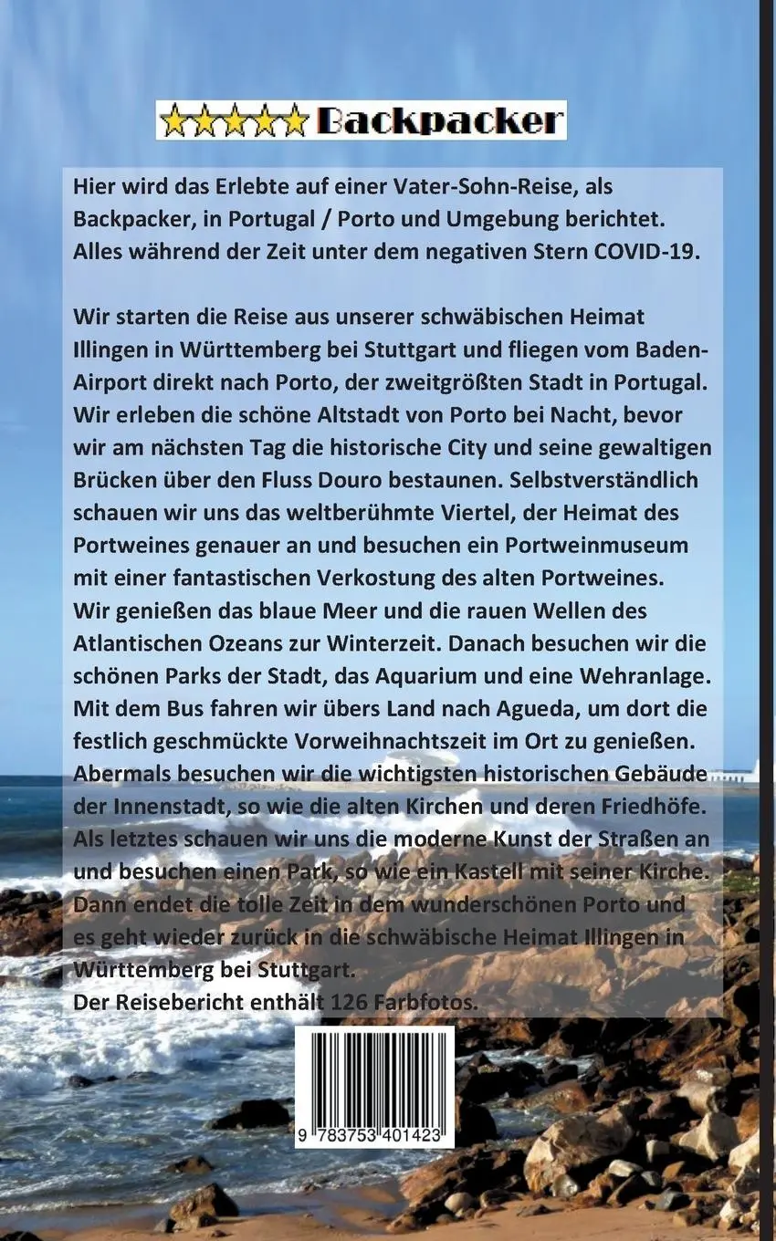 Rückseite: 9783753401423 | Porto im Winter während COVID-19 | Wolfgang Pade | Taschenbuch | 2021