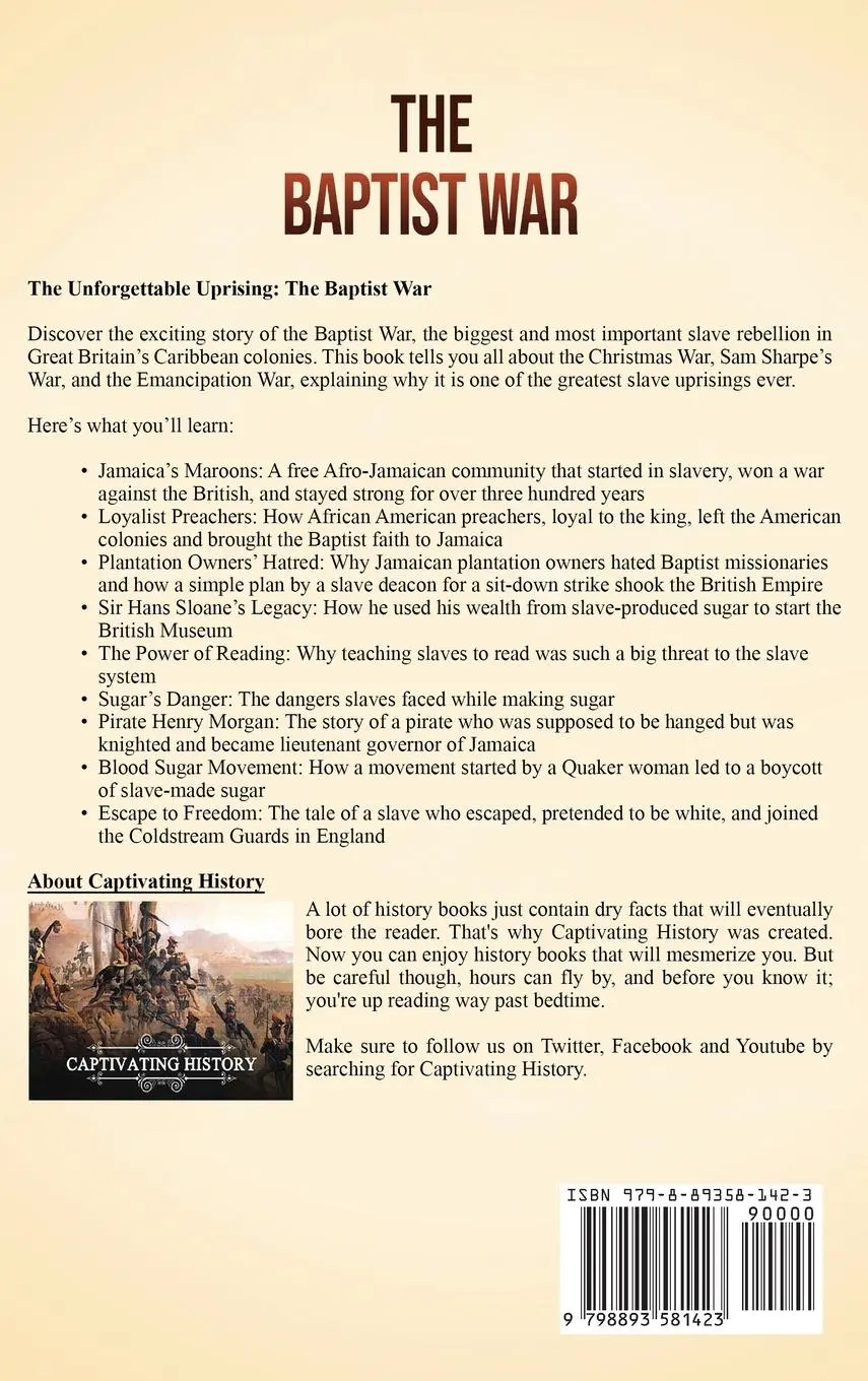 Rückseite: 9798893581423 | The Baptist War | Captivating History | Buch | Englisch | 2024