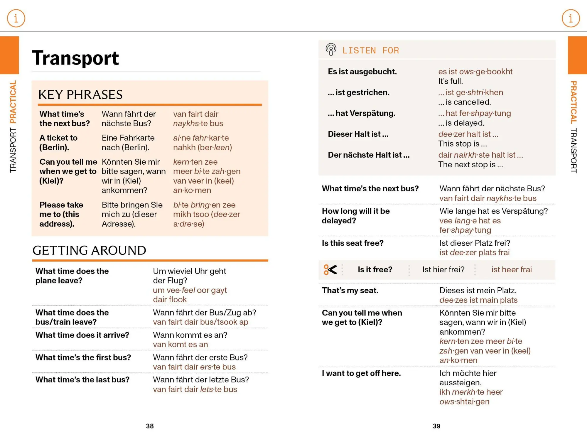 Bild: 9781806531523 | Lonely Planet German Travel Phrasebook &amp; Dictionary | Lonely Planet