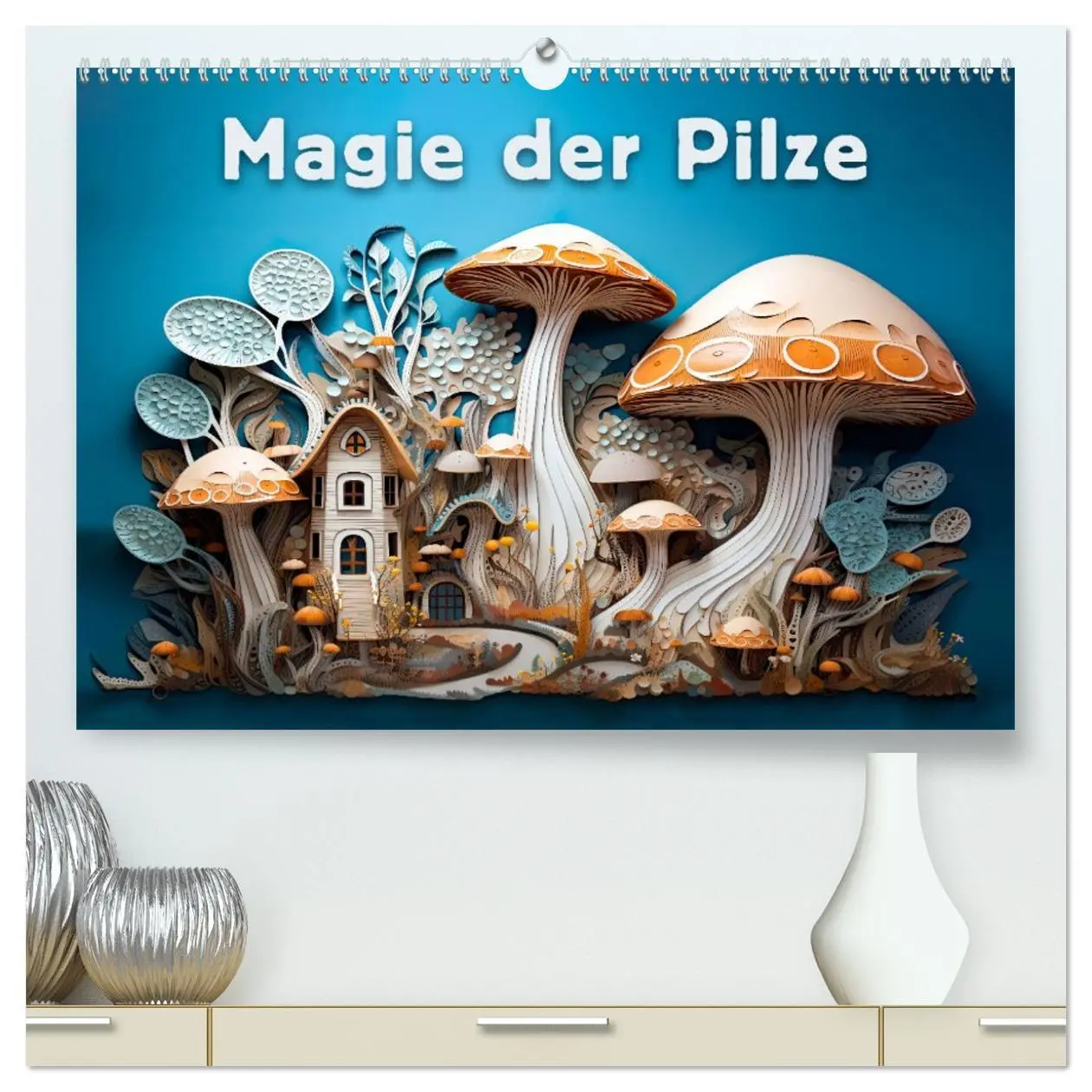 Cover: 9783457481523 | Magie der Pilze (hochwertiger Premium Wandkalender 2026 DIN A2...